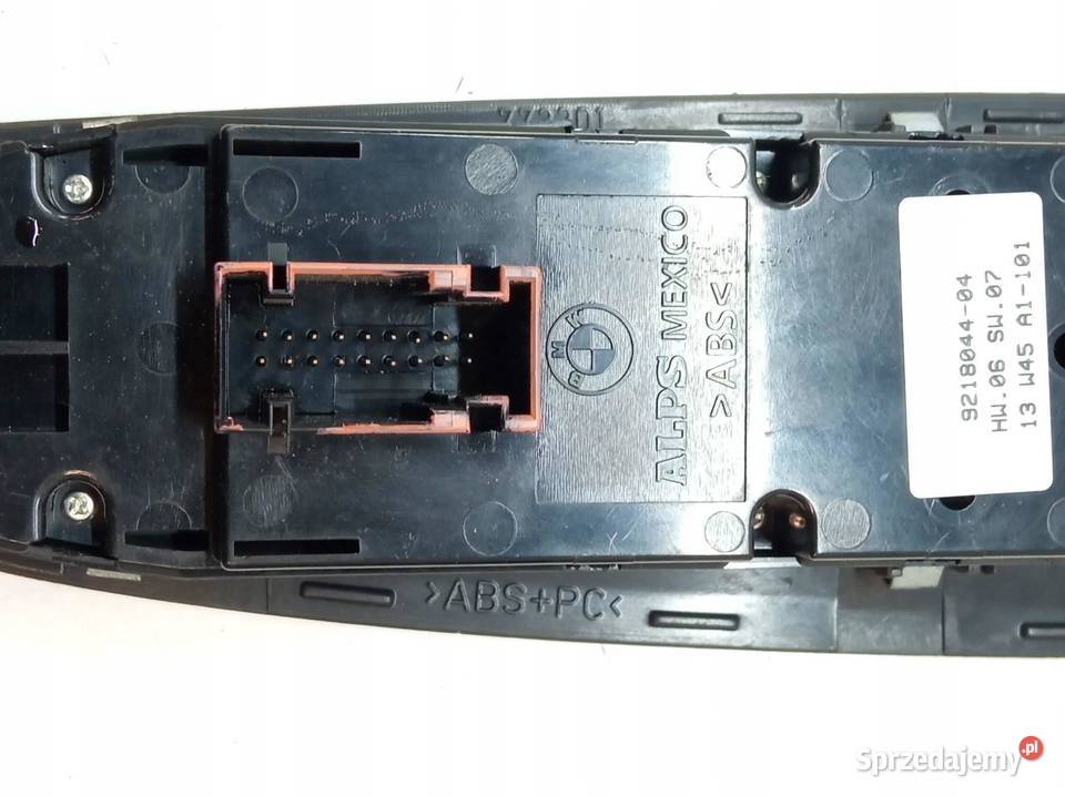 PRZEŁĄCZNIK SZYB LEWY PRZÓD EU 9218044 Bmw X6 I sprzedam