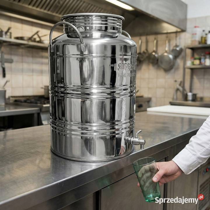 Beczułka beczka stal kwasówka inox bańka 25L z Siemianowice Śląskie sprzedam