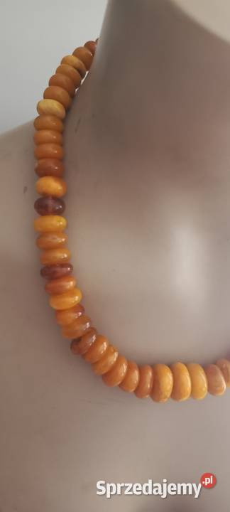 Naszyjnik Bursztyn Vintage Białystok