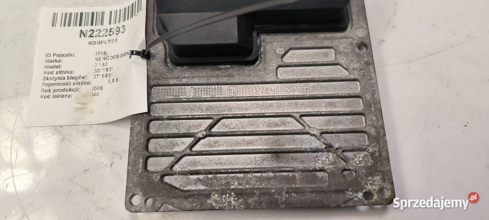 KOMPUTER MERCDESBENZ C 160 A2710106345 Motoryzacja Lipno