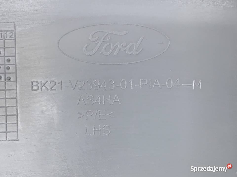 BOCZEK DRZWI LEWY PRZÓD FORD TRANSIT CUSTOM I