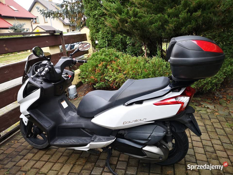 KYMCO DOWNTOWN 300i 10r italmotopila kufry Piła