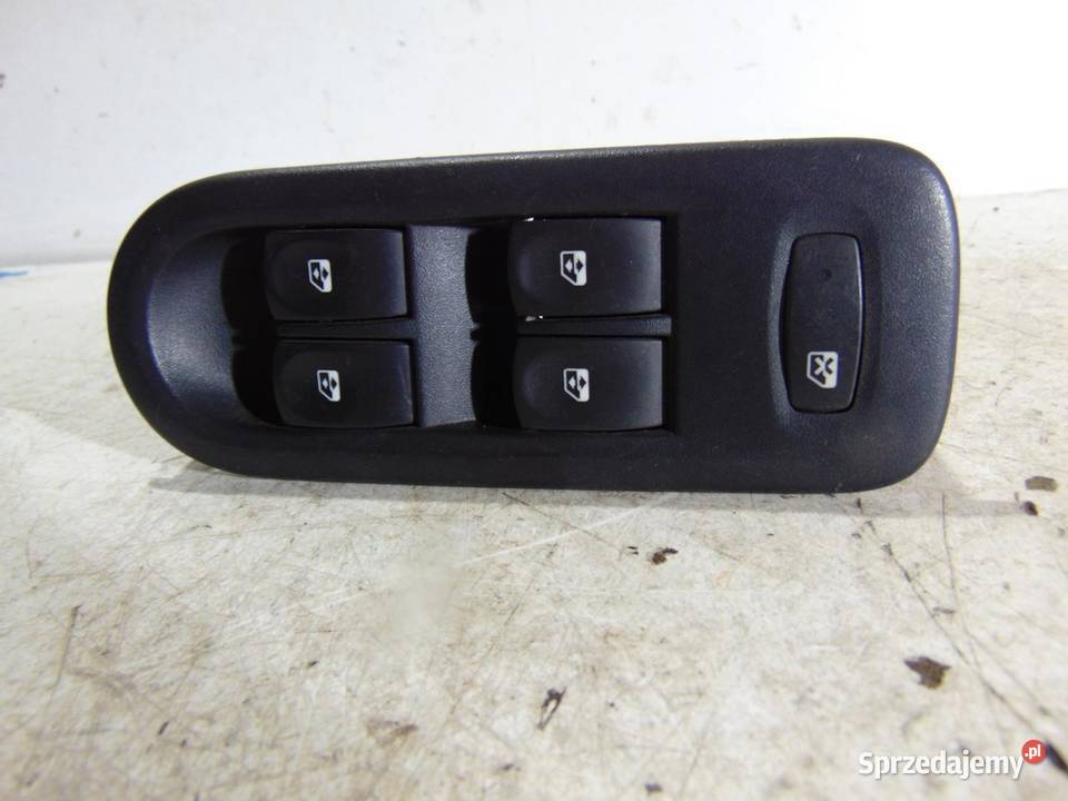 PANEL PRZYCISKI SZYB LEWY PRZÓD RENAULT CLIO III Panele sterowania, przełączniki wielkopolskie