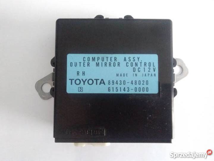 MODUŁ STERUJĄCY LUSTEREK LEXUS RX400H 8943048020 Sierpc