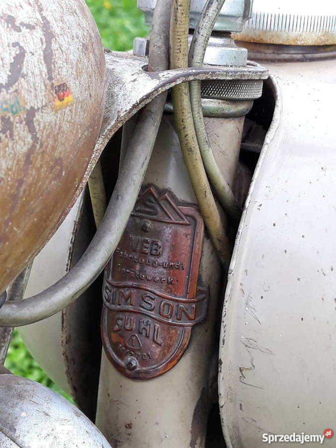 Sprzedam Klasyka Motor Simson z 1958r Fasty