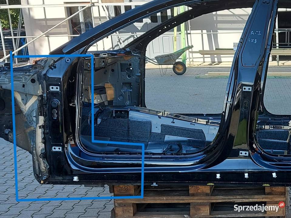 Audi A7 II 4K8 4M0 TFSI SŁUPEK LEWY PRZÓD