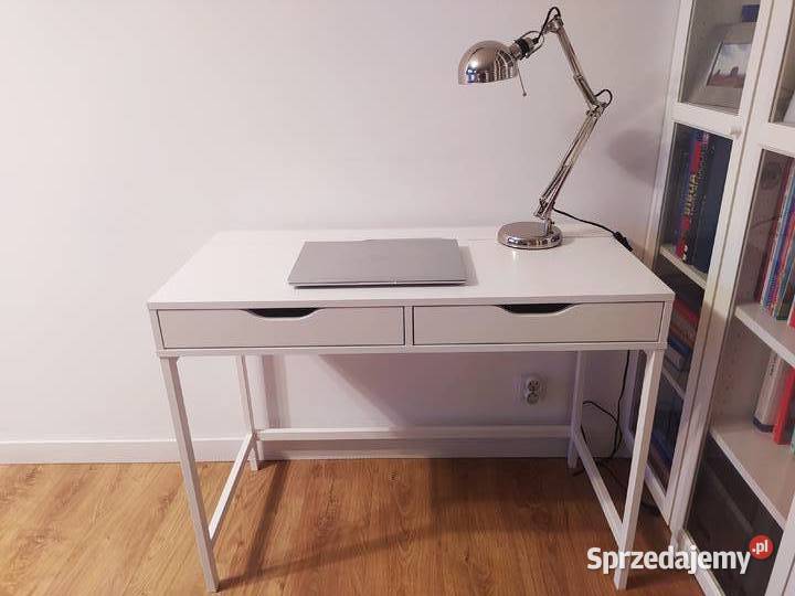 IKEA ALEX białe biurko 100x48 szkoła nauka praca lubelskie Biłgoraj