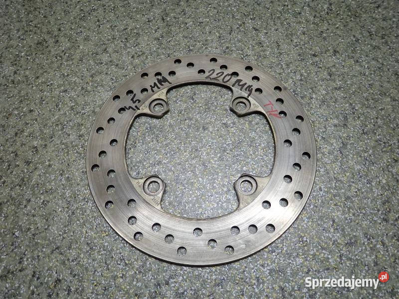 TARCZA HAMULCOWA HAMULCA TYŁ 45MM GRUBOŚCI 220MM Strzelce Krajeńskie