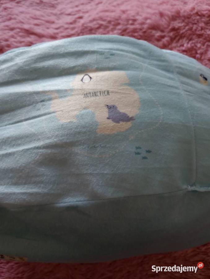 Nowy Puf z motywem mapy świata zachodniopomorskie Szczecin