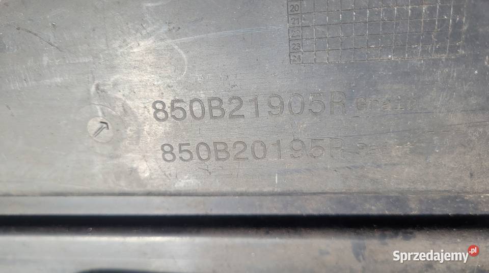RENAULT CLIO IV 4 LIFT HB SPOILER DYFUZOR śląskie