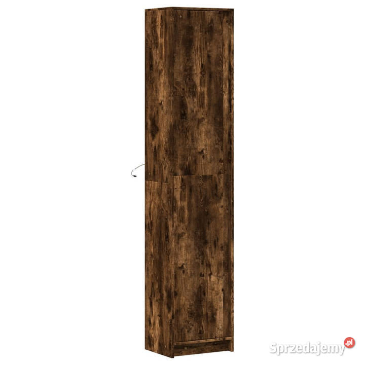 Wysoka szafka z LED przydymiony dąb 415x325x200 Warszawa