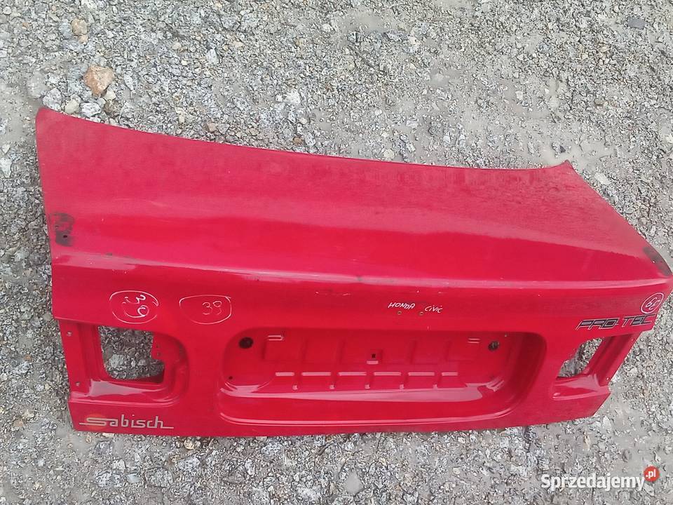 honda civic coupe 1992 1994 1995 klapa tył sprzedam