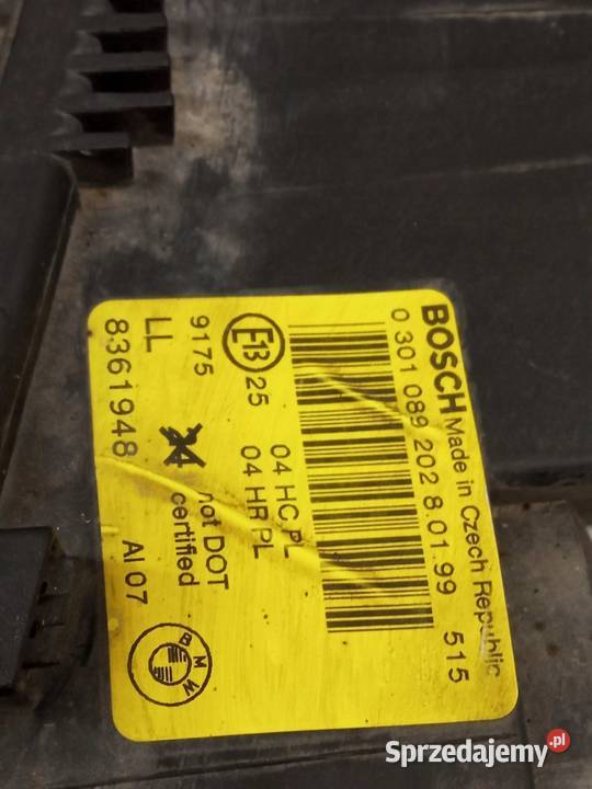 LAMPA PRZÓD PRAWA EU PRZED LIFT 0301089292 Bmw osobowe świętokrzyskie