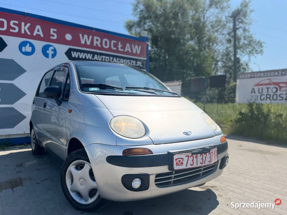 Daewoo Matiz 08 Benzyna Oszczędny Miejski Wrocław sprzedam