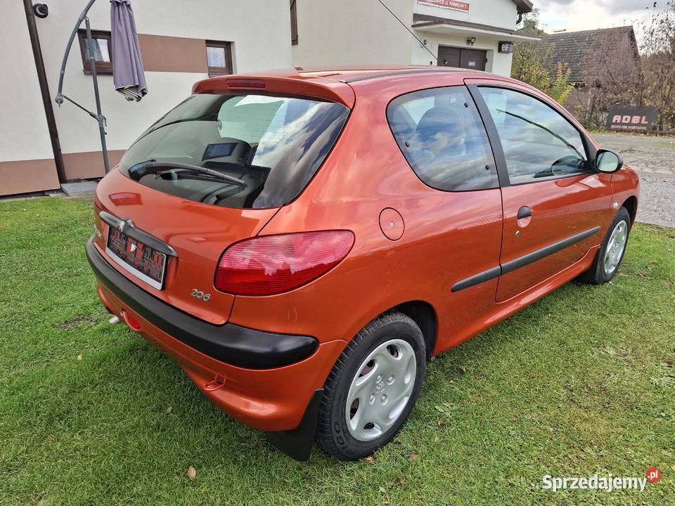 Peugeot 206 11 44KW NOWY idealny bez rdzy Jawiszowice