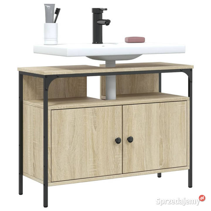 Szafka pod umywalkę dąb sonoma 80x30x60 WM842442 Warszawa