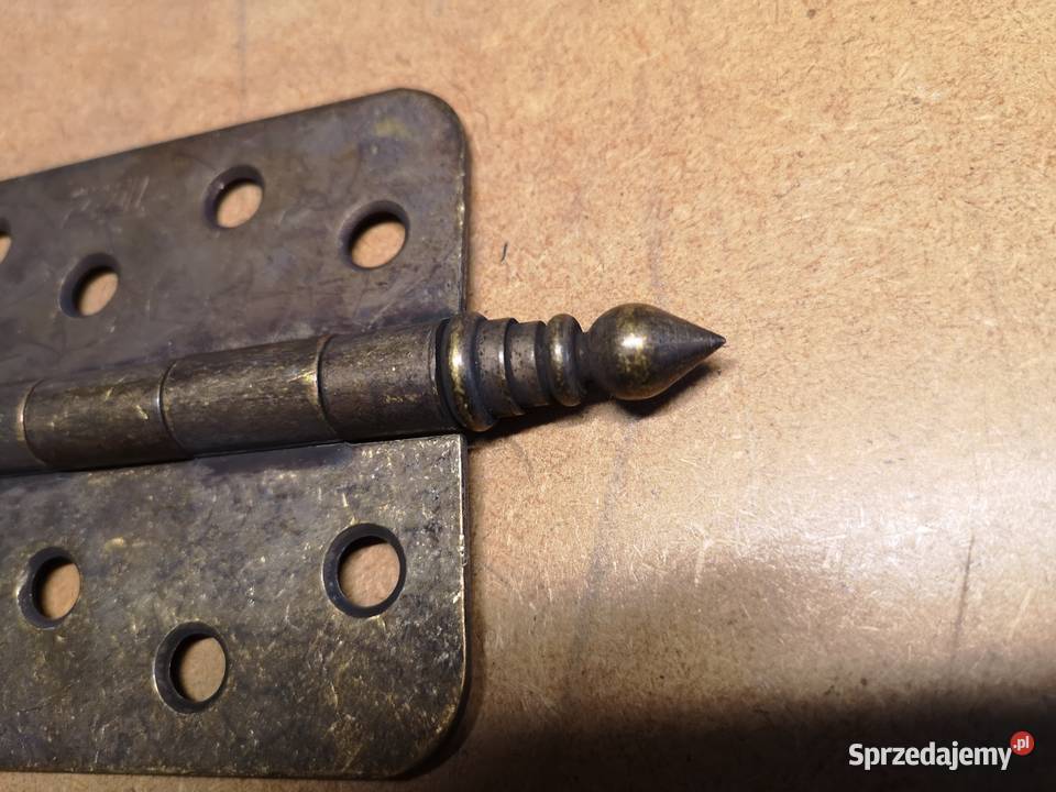 Zawias przykręcany stare okucia ozdobne okucia Metalowe Paterek