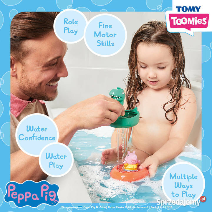 George Peppa Pig Łódka Tryskająca Zabawka do Mogilany sprzedam