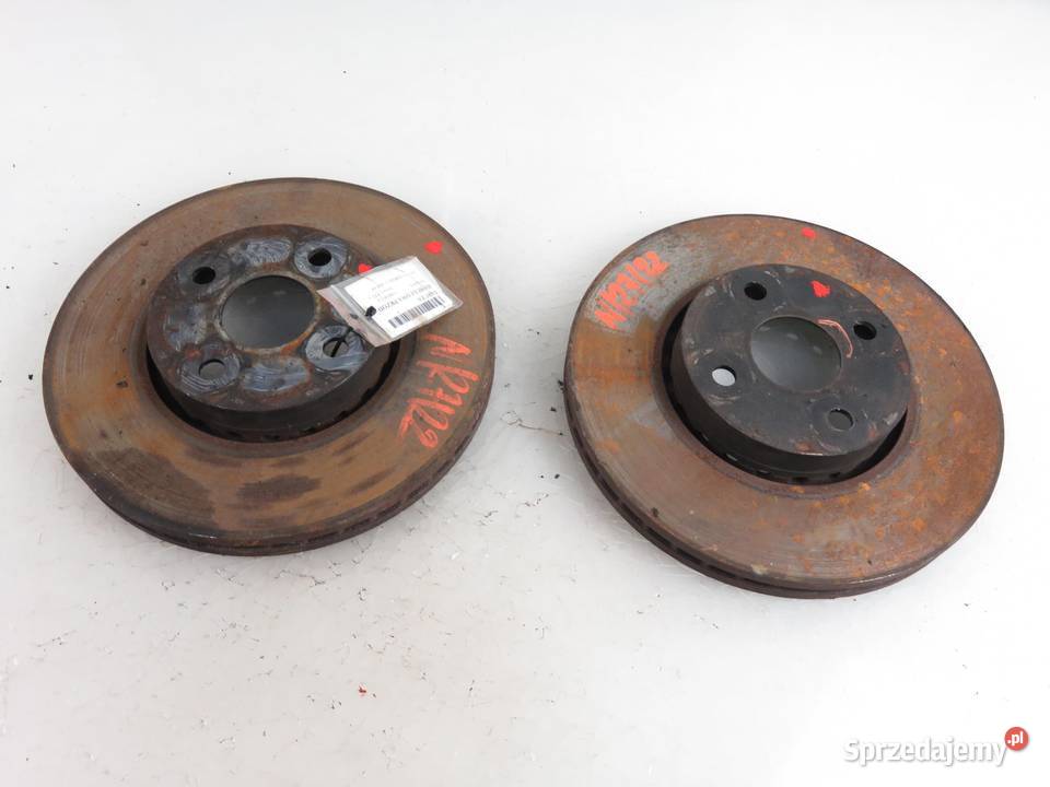 2X TARCZA HAMULCOWA PRZÓD TOYOTA COROLLA Verso