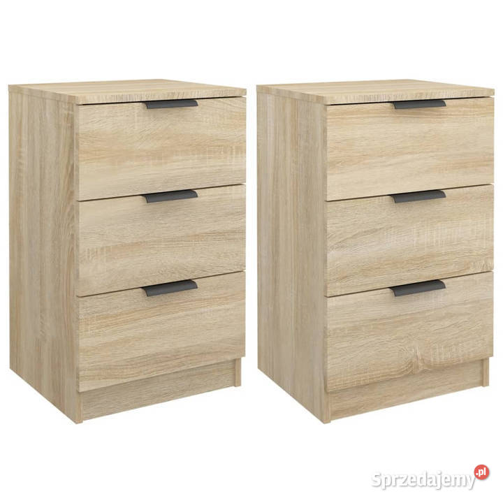 Szafki nocne 2 dąb sonoma 40x36x65 WM811275