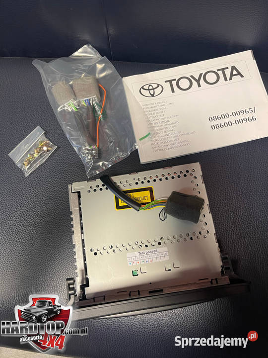 Radio Toyota Oryginalne Nowe CD Player Płyty Pasłęk