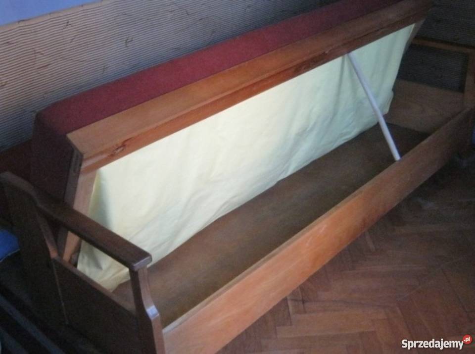 Wersalka kanapa lata 60te prod Spółdz ŁAD proj Kraków