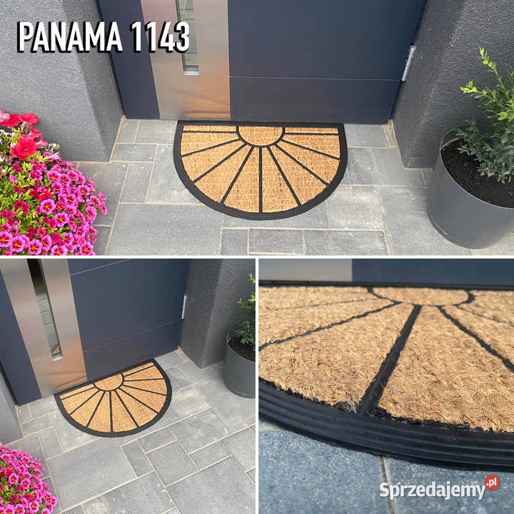 MOCNA WYCIERACZKA 40X60 1143 PÓŁOKRĄGŁA Wycieraczki Białystok