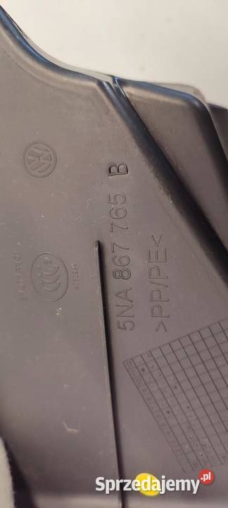 VW TIGUAN II OSŁONA SŁUPKA LEWA 5NA867765B KTL