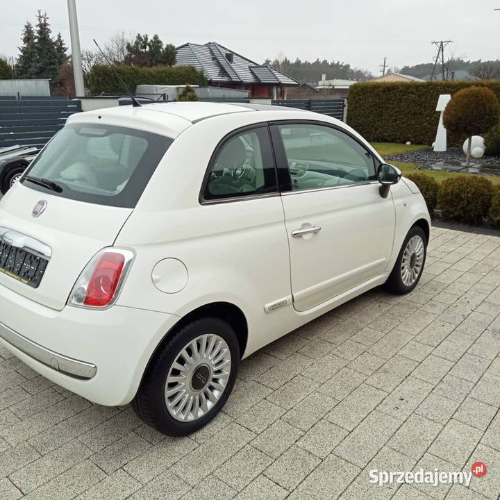 Fiat 500 automatyczna skrzynia biegów książka Hatchback