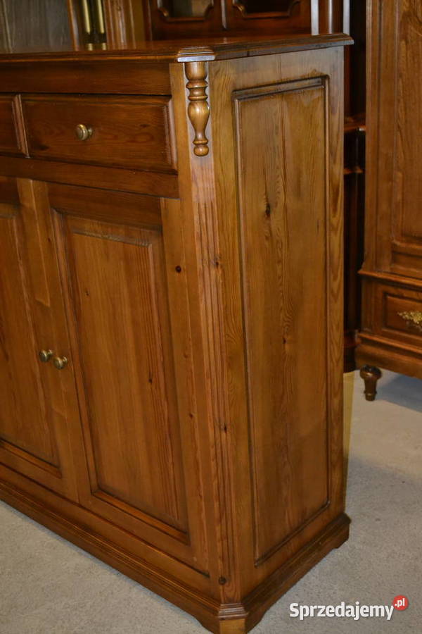 komoda bieliźniarka lite drewno sosna śląskie sprzedam