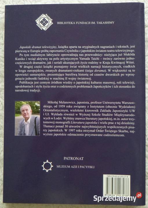 Japoński dramat telewizyjny Mikołaj Melanowicz Warszawa sprzedam