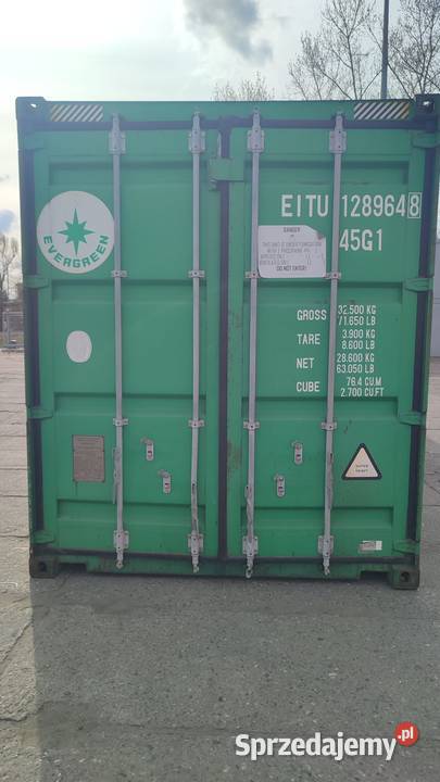SPRZEDAM UŻYWANY Kontener morski 40HC Siedlce