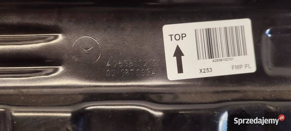 MERCEDES GLC W253 BELKA ZDERZAKA TYŁ A2536102101 dolnośląskie