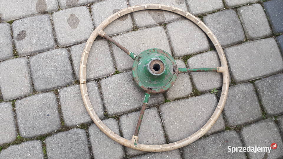 Stara kierownica Moskwicz Warszawa śląskie