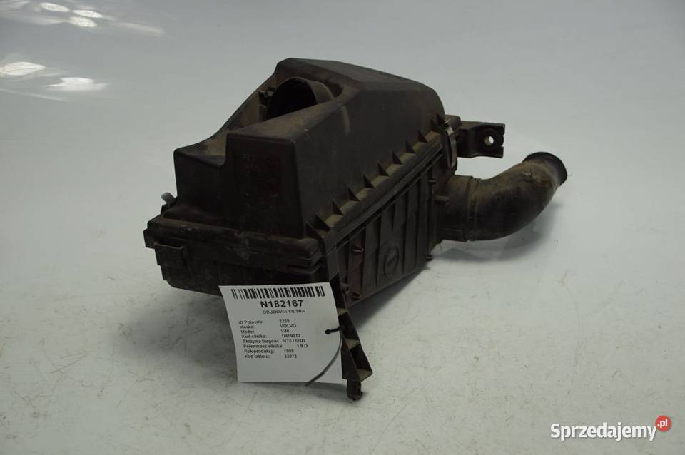 OBUDOWA FILTRA VOLVO V40 30866252 Lipno sprzedam