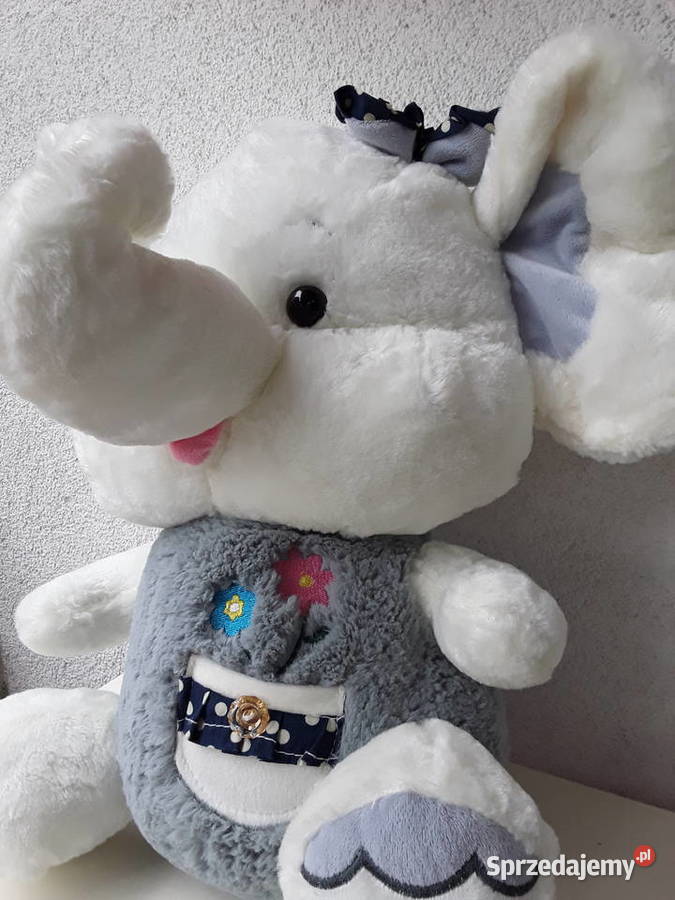 Słonik słoninka zabawka pluszowamaskotka mazowieckie Warszawa