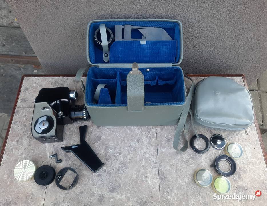Stara kamera analogowa 8mm Lada łada zsrr torba pomorskie Tczew