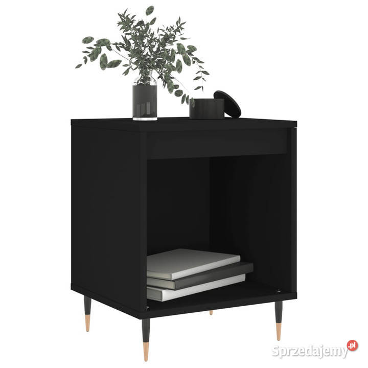 Szafka nocna czarny 40x35x50 materiał Warszawa sprzedam