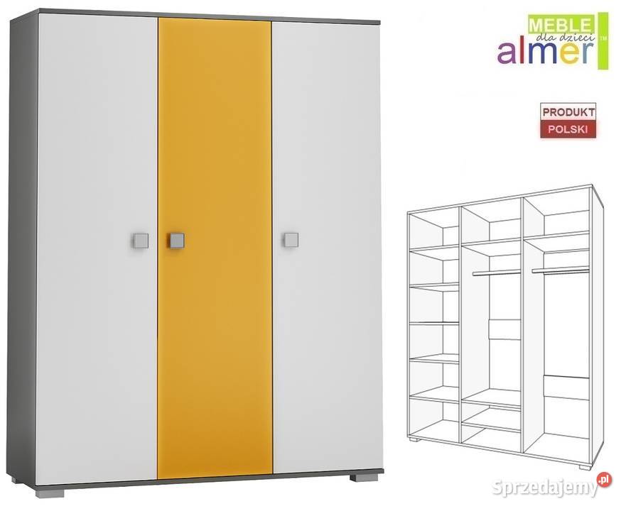YELLOW Y44 szafa dziecka 145x53 w190 Lębork