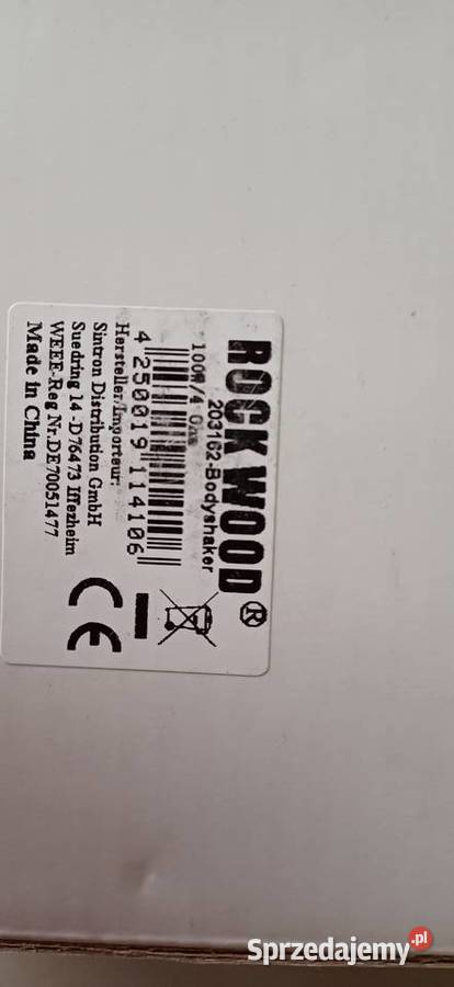 Sintron głośnik Bodyshaker 100W Nądnia sprzedam