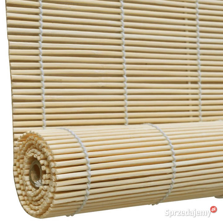 Rolety bambusowe 140 x 160 naturalne WM241324 Warszawa