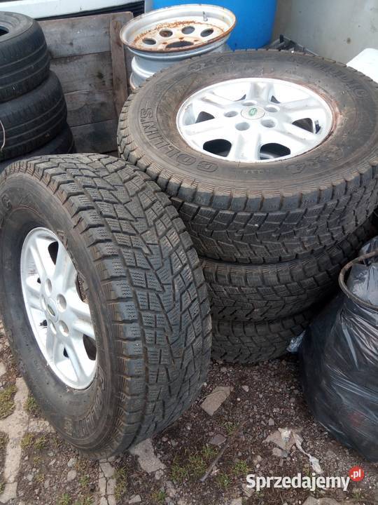 kpl kół alu 5x1143 LANDROVER 26570R15 Koła i felgi Motoryzacja Wałbrzych