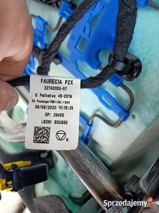 FOTEL PASAŻERA PRAWY PRZÓD PEUGEOT 2008 II 2020R Skarżysko-Kamienna