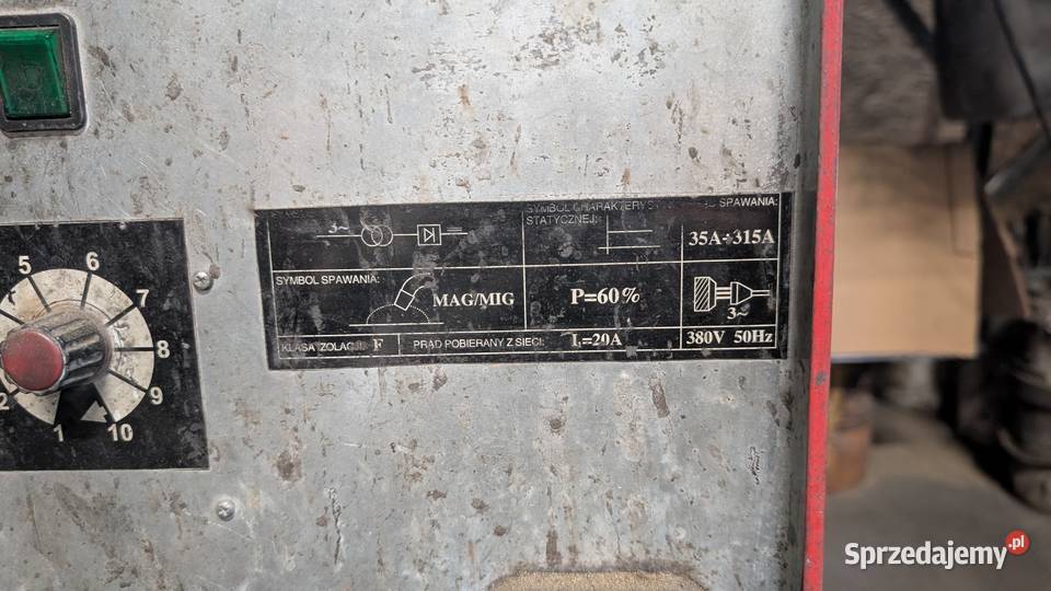 Spawarka mocna 315A