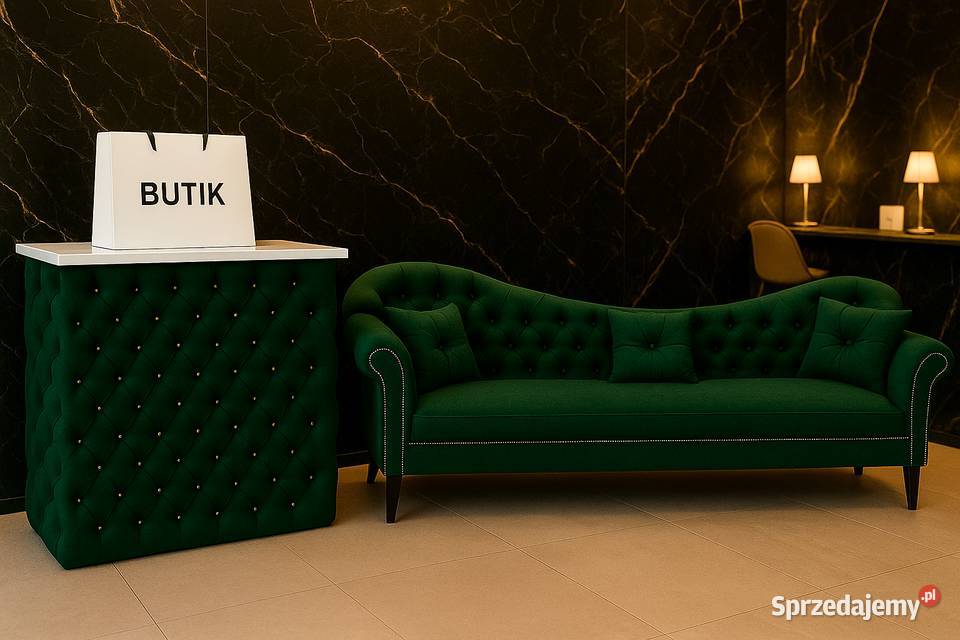 Recepcja lada tapicerowana GLAMOUR