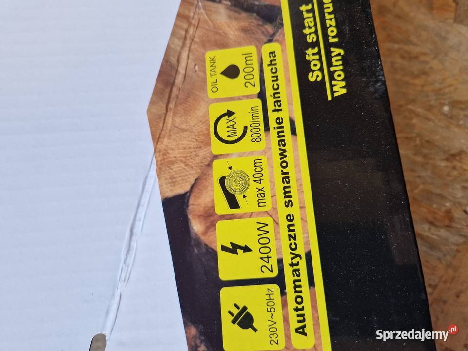 Piła elektryczna łańcuchowa Johyn Gardener 2400W Głogowa sprzedam