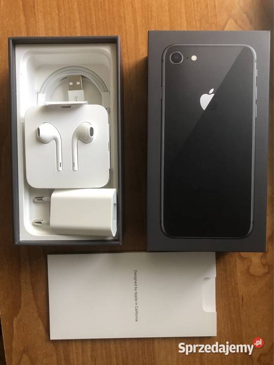 Apple iPhone 8 Space Gray 256 GB oryginalne zachodniopomorskie Kołobrzeg sprzedam