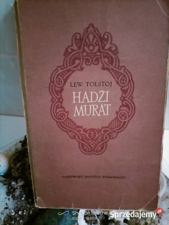Hadżi Murat Tołstoj książki rosyjskie antyki Warszawa