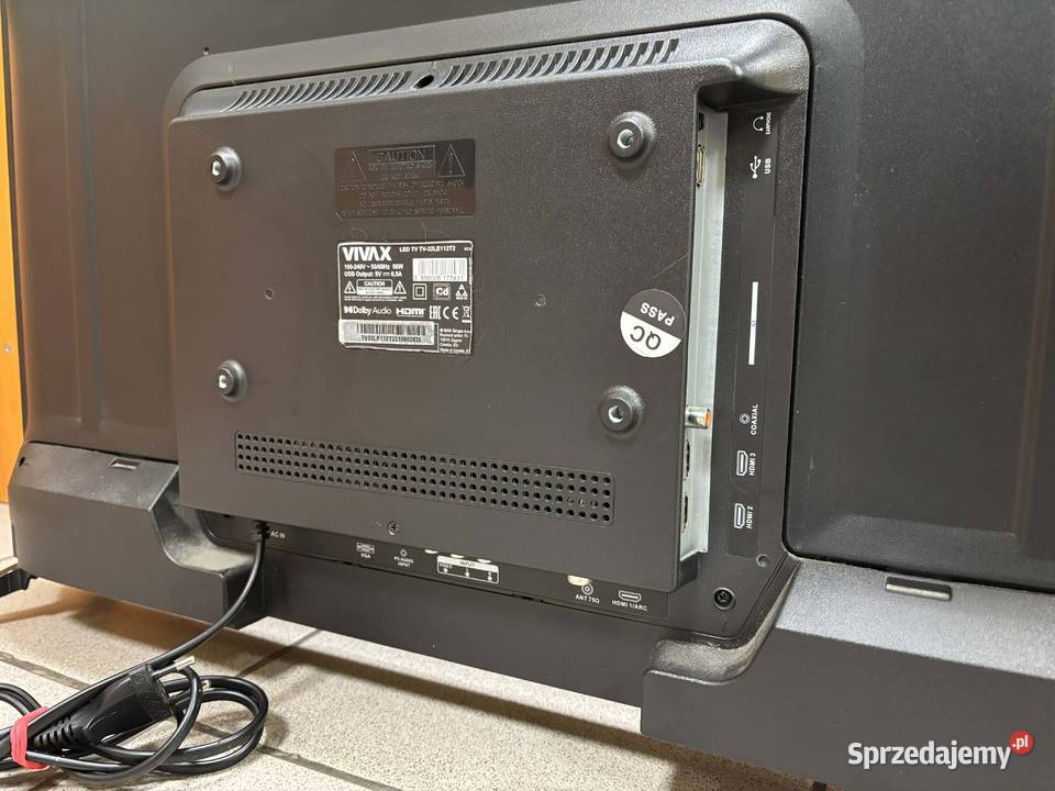 Telewizor LED Vivax 32 Model TV32LE112T2 HD Elbląg sprzedam
