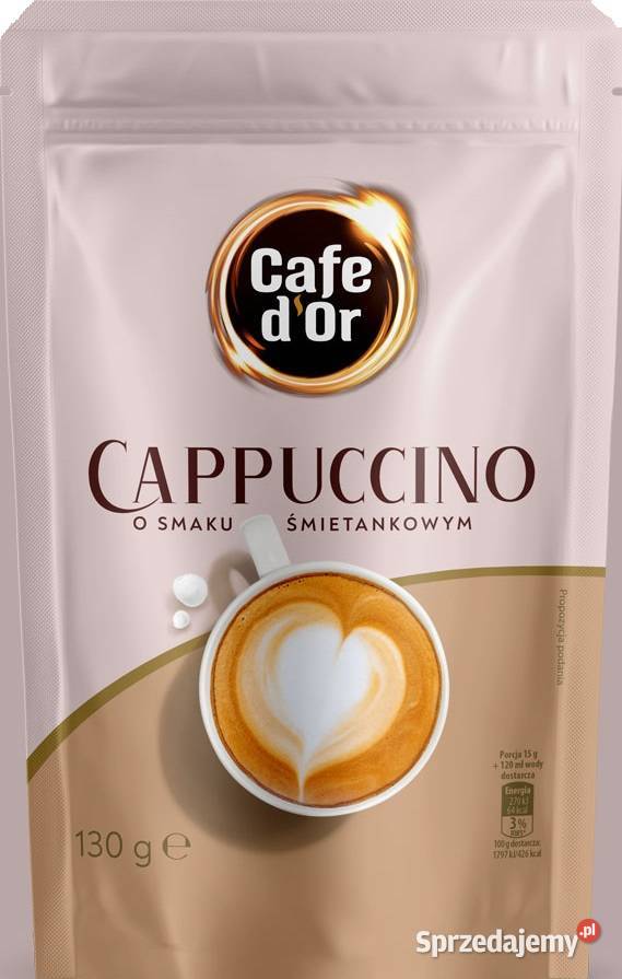 Kawa Cappuccino Cafe dOr z magnezem wanilia Stare Miasto